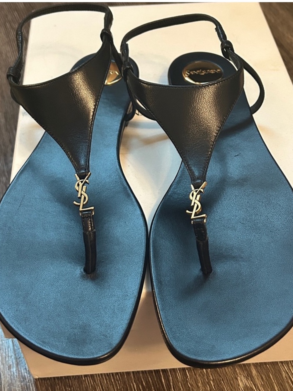 Saint Laurent NWT Cassandra Sandals - Picture 7 of 10